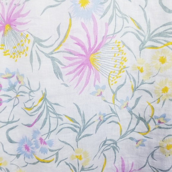 Lucky Brand Floral Linen Dress NWT size Small - Picture 6 of 7